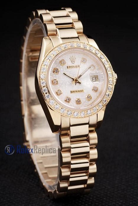 rolex replicadonna con brillantini|Rolex Lady.